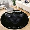 1pc Rammstein Carpet, Round Non-Slip Durable Large Size Office Carpet, Suitable for Office,yy250908076