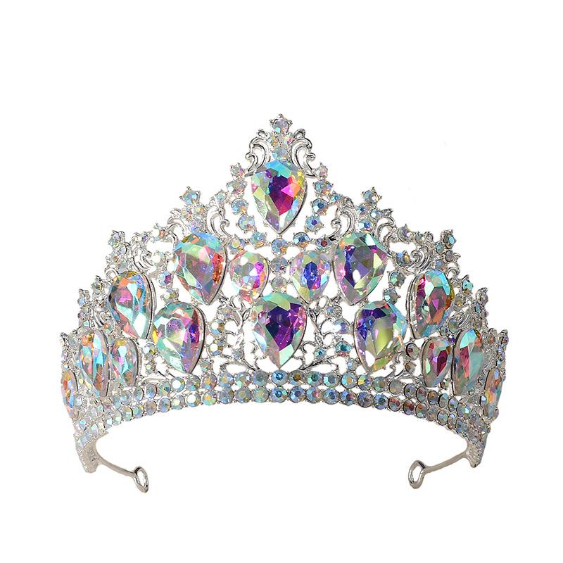 

Аксессуары для волос в стиле ретро, ​​свадебное платье в стиле барокко, свадебное платье со стразами, головной убор, корона, свадебные украшения