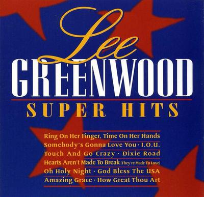 CD LEE GREENWOOD - Super Hits EK67572 Epic 1996 US Folk Usato
