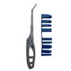 9-in-1 Multi-Functional Scraper: Spatula, Adhesive Tool, Smoothing, Trimming, Glass Glue, Grout, Scrap, and Gap Cleaning Tool