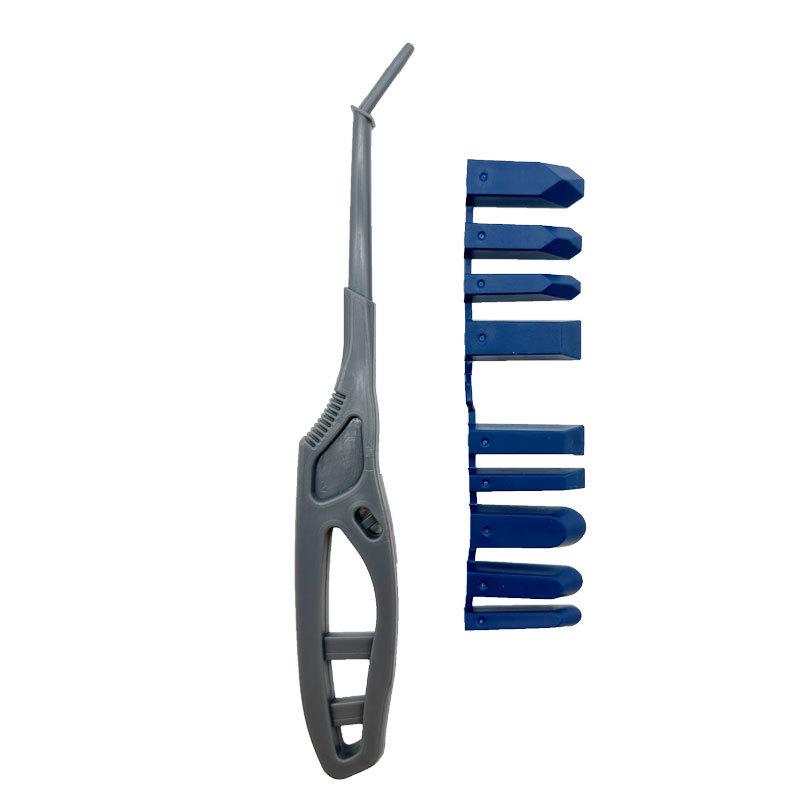 9-in-1 Multi-Functional Scraper: Spatula, Adhesive Tool, Smoothing, Trimming, Glass Glue, Grout, Scrap, and Gap Cleaning Tool
