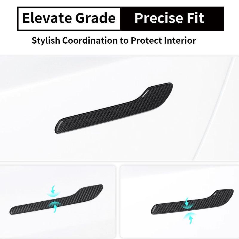 Tesla Model Y 2025 Door Handle Decorative Sticker Modification