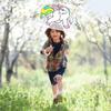 Unicorn Windproof Transparent Children's Rainbow Umbrella