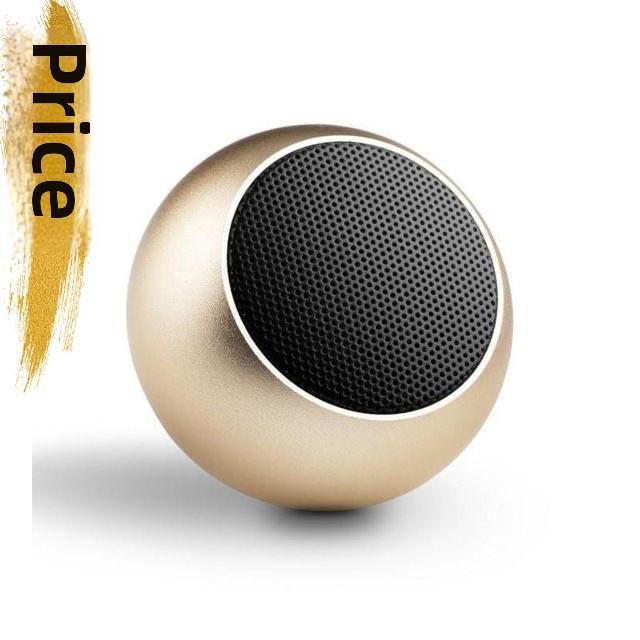 Metal Card-Insertable Bluetooth Mini Speaker with Subwoofer