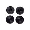 Shock Absorber Membranes - KYOSHO - IF346-03 - Rubber - Black - Pack of 4 Pieces