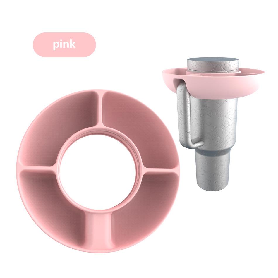 Silicone Snack Bowl Food Grade Reusable Snack Ring Lightweight Candy Tray Snack Dispenser Fruit Candy Tray Container Food Tray