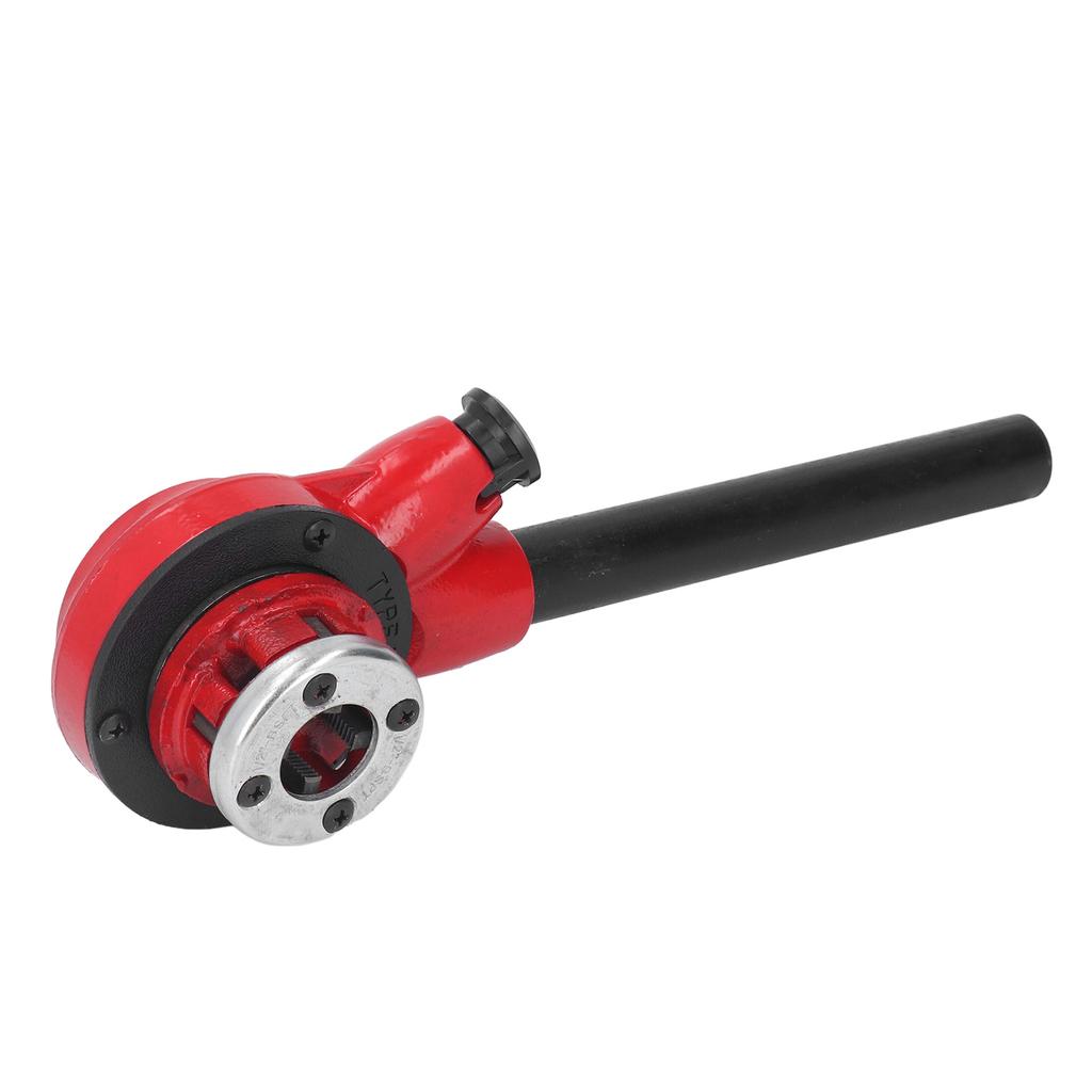 Kit 3 Matrițe Filetator Țevi 62A Set Unealtă Filetat Țevi cu Clichet pentru Țevi din Oțel Galvanizat Plastic