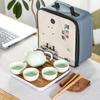 Portable Ceramic Travel Tea Set