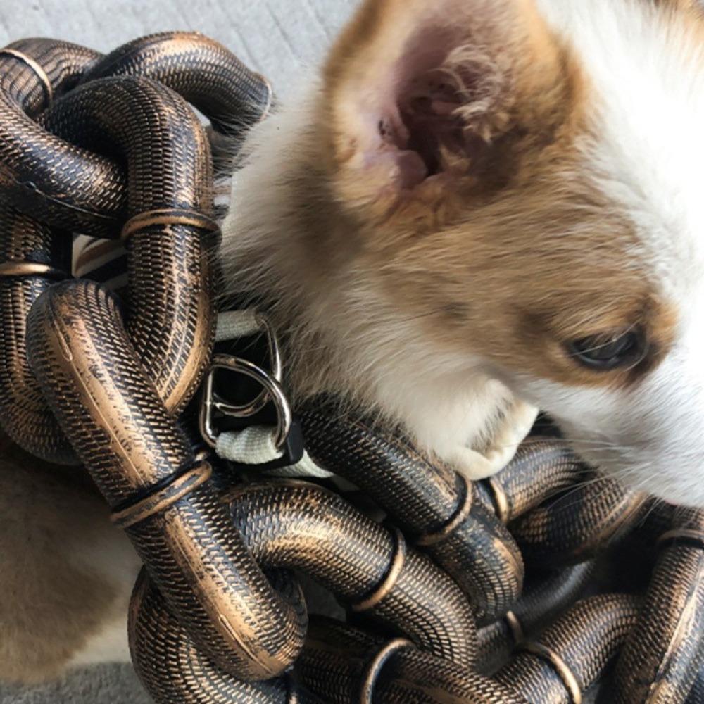 Old Style Simulation Dog Chain Plastic Pet Leash Pet Supplies Dog Tractions Rope Cat