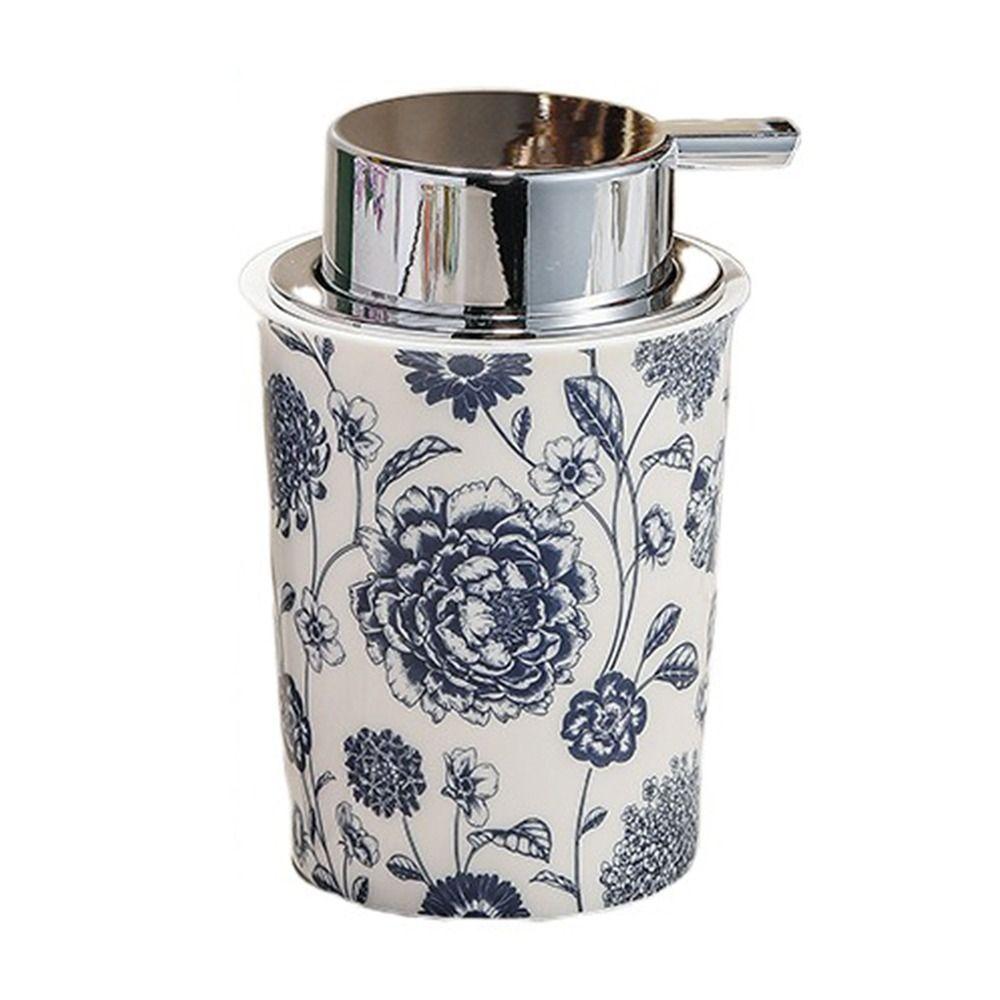 

Роскошный флакон с жидкой пеной, цветочный декоративный дозатор для мыла для рук, флакон-помпа, шампунь Style 10