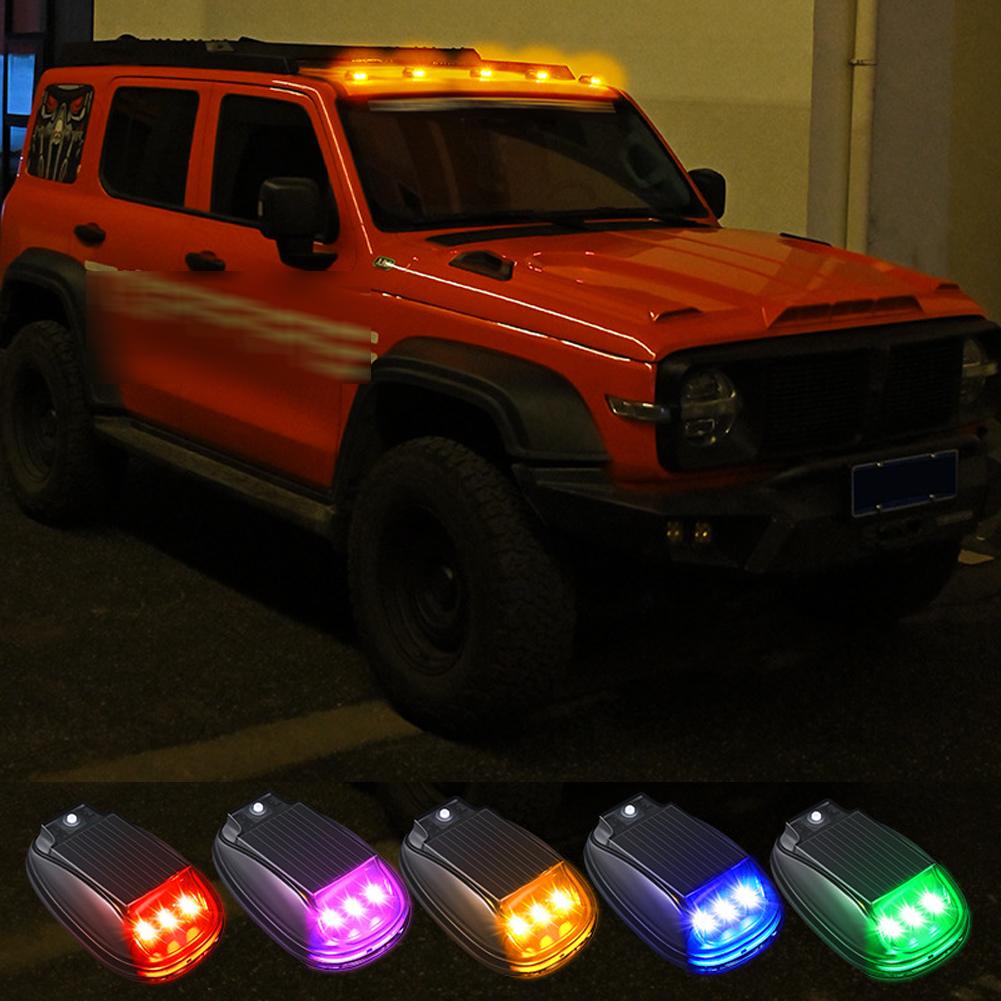 1/2/4 Stück Außen Funk Kabinenleuchten für LKW LKW Dachleuchten Intelligente Sensorbeleuchtung Zubehör für LKW Pickup