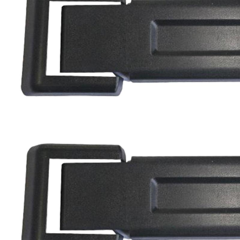 2 Pieces Upper Rear Tailgate Hinge Covers for Jeep Wrangler JK Jku