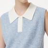 GOELIA Women's Chic Polo Knit Vest