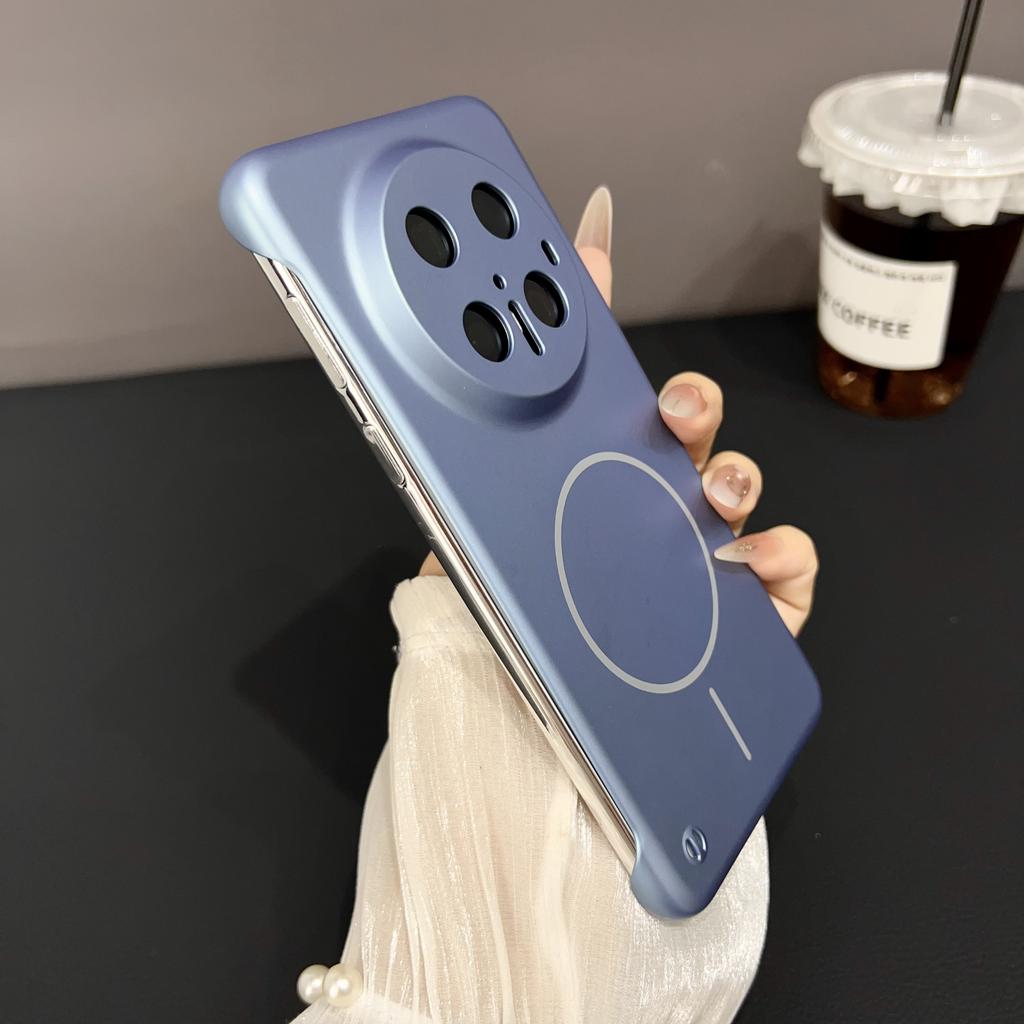 Ultracienkie Bezramkowe Magnetyczne Odporne na Wstrząsy Etui Dla Huawei Honor X70i X60GT Power Magic 7 6 300 200 Pro Plastikowe Dla Pokrowca Magsafe