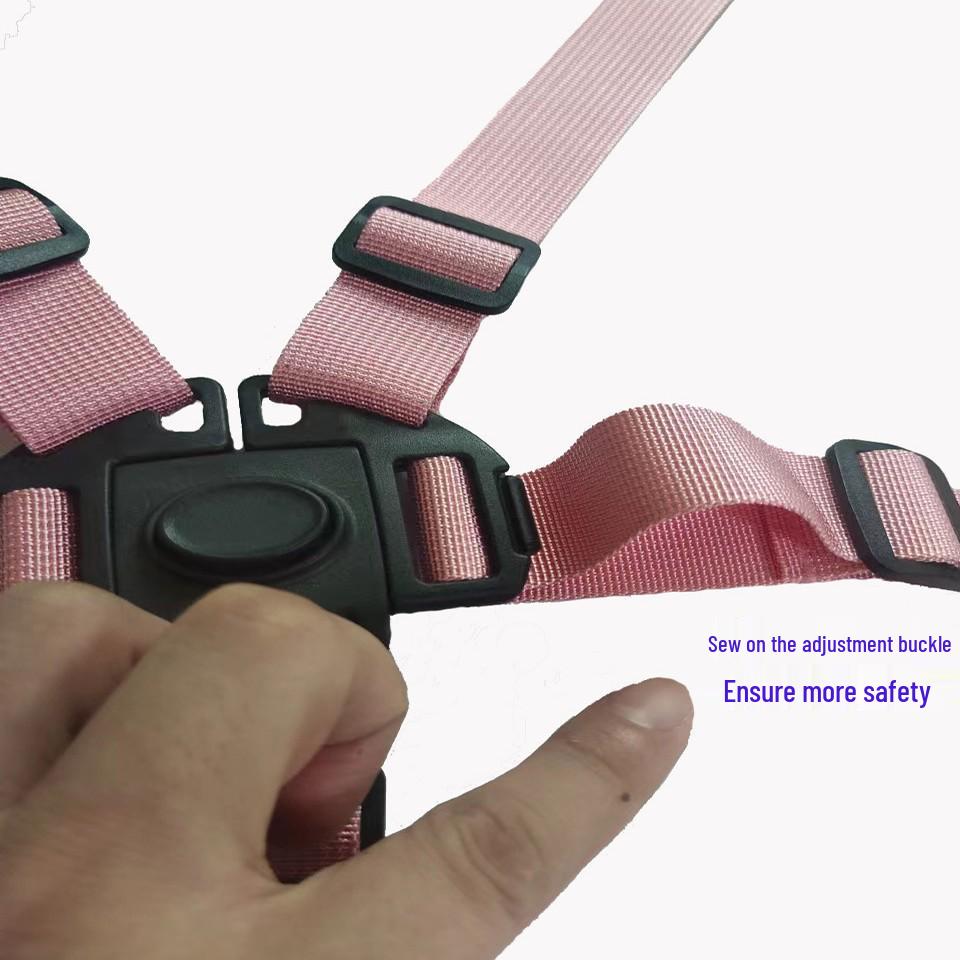 5-Point Safety Harness for Baby Strollers and High Chairs
