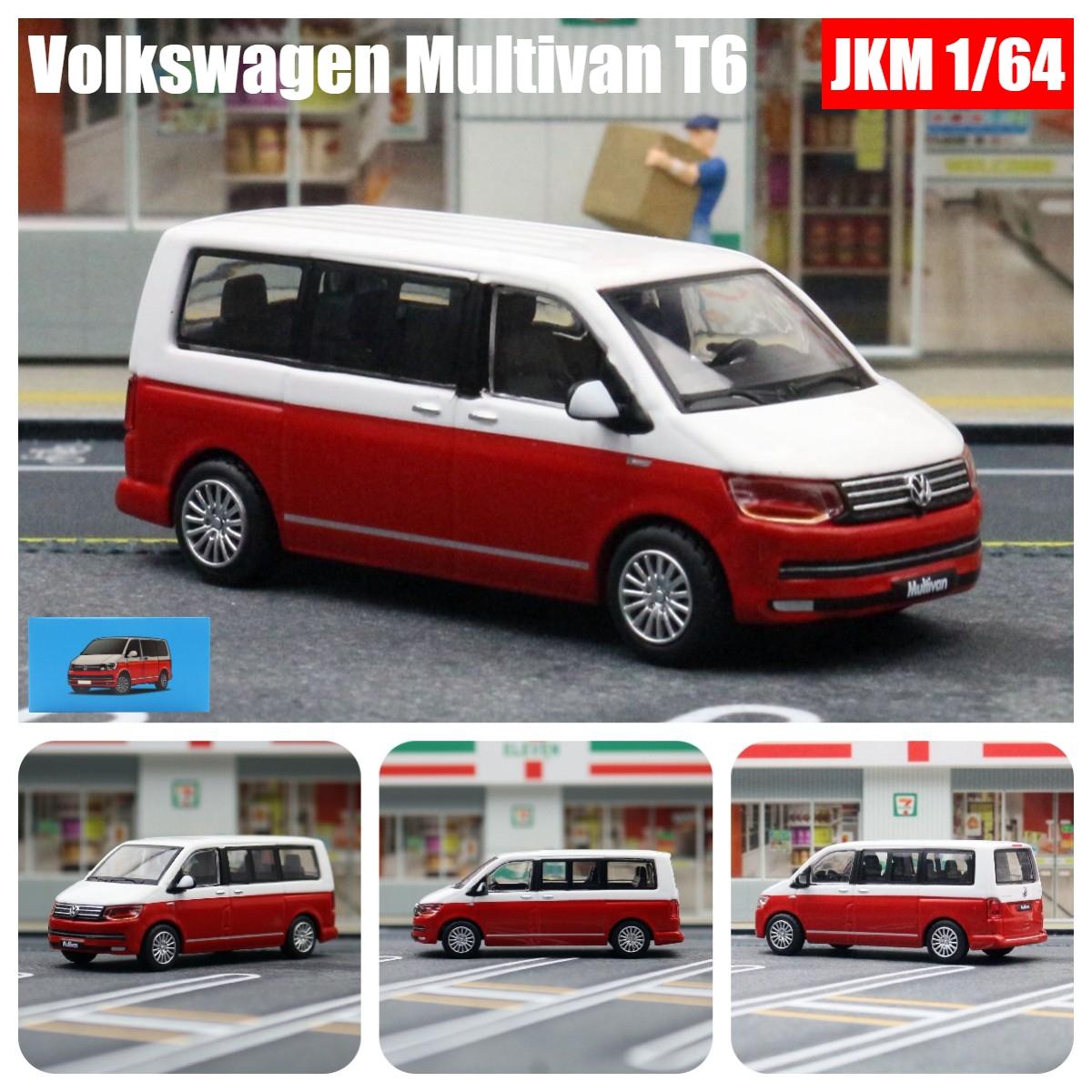 

1/64 T6 Multivan MPV Van Миниатюрная модель 1/64 Free Wheels Игрушечная машинка Автомобиль Литой сплав Коллекция Подарок для мальчиков Ребенок красный