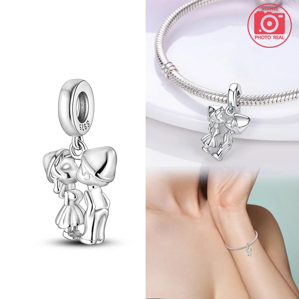 New Copper Colors Sisterly Friendship Eternal Pendant Fit Copper Colors Original Bracelets Diy Birthday Jewelry Gift