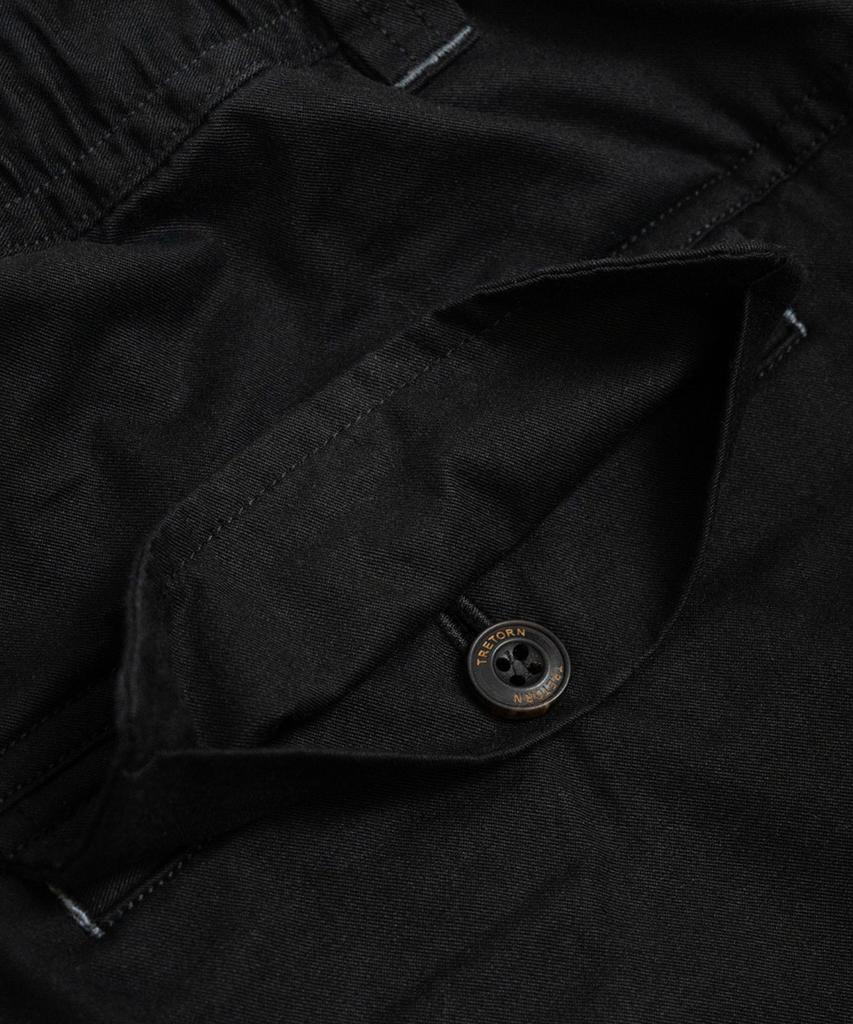 Teuletong Cotton Twill Cargo Pants - Black