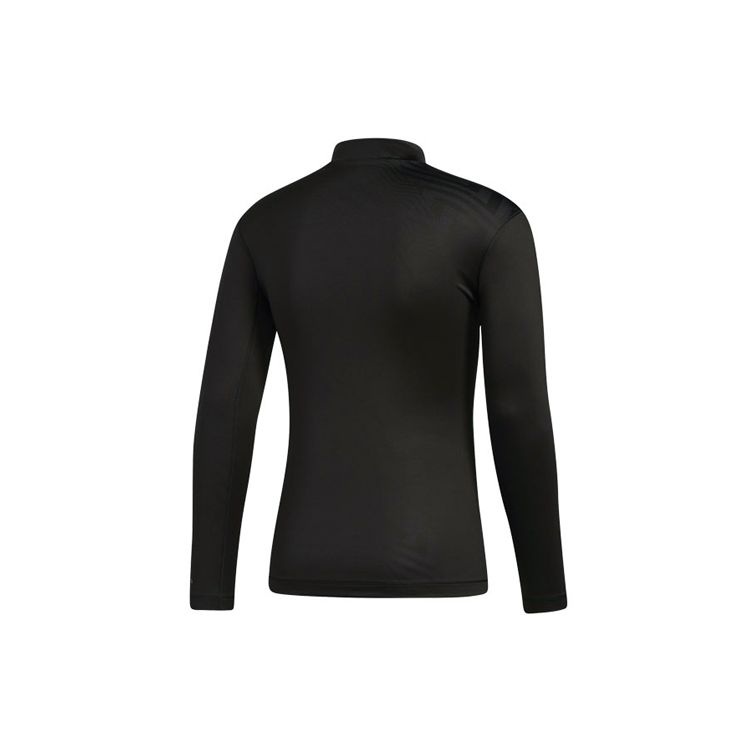 Adidas Golf Thermal Half Neck Fitted Workout Top Men tops Black FS7033