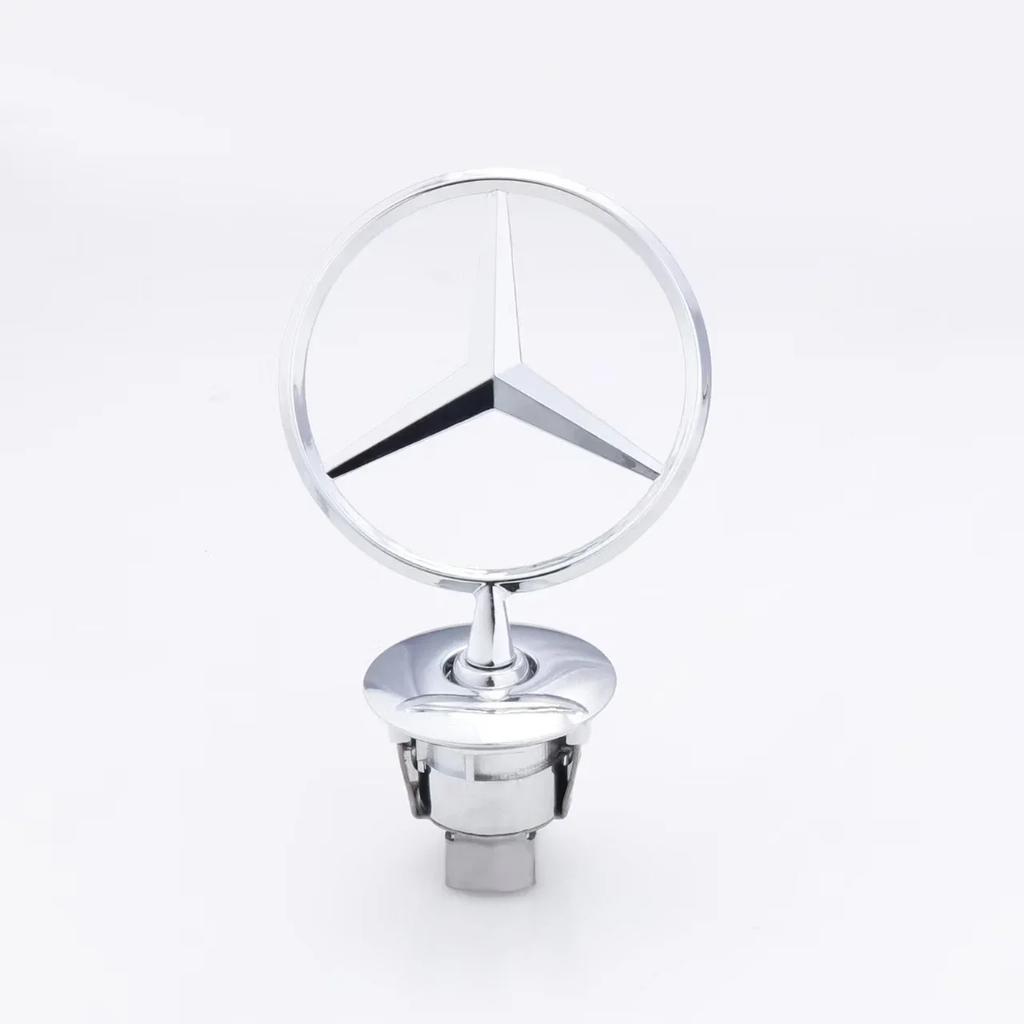 For Mercedes Benz Metal Star Bonnet Hood Logo Emblem Badge For Mercedes Benz AMG Maybach W204 W205 W203 W211 W212 W213 C180 C200