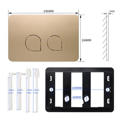 1PC Panel 246*146*6mm Toilet Dual Flush Button Panel For GEBERIT UP300 And UP320 Water Tanks, As Well As For SIGMA-all Series