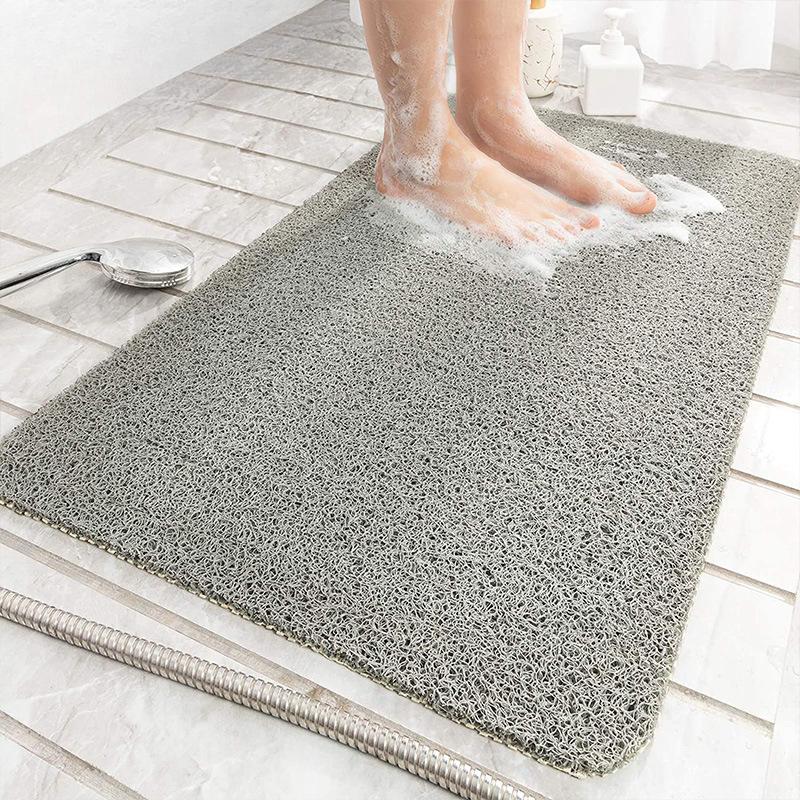 Thickening Bathroom Cashmere Mat Bath Non-slip Carpets In Wash Basin Bathtub  Floor Rug Shower Room Doormat Memory Foam 3D Pad