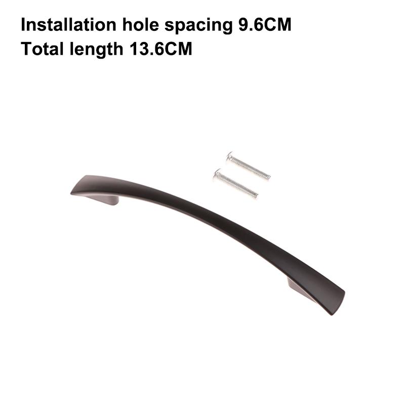 

Новый 1 Комплект Мебельная Изогнутая Ручка 96/128/160 мм Кухонный Шкаф Сплошные Ручки-Кнопки для Ящиков Офисный Шкаф Дверь Шкаф-Купе Ручки