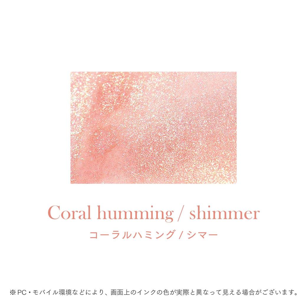Sailor Fountain Pen Bottle Ink Dipton Coral Dye 20ml Humming/Shimmer Water-based 13-1700-201