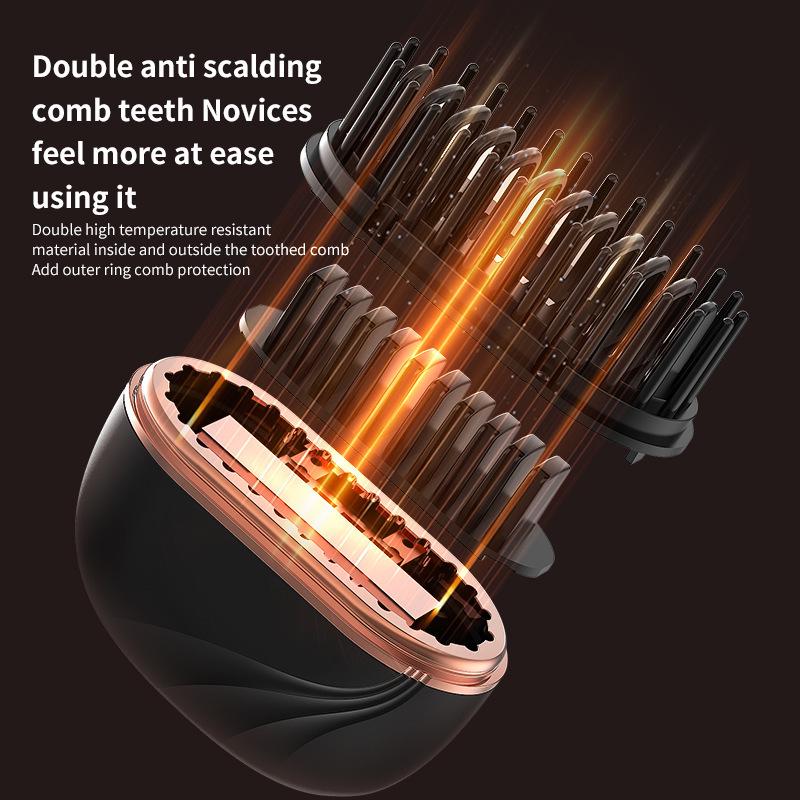 Portable Rechargeable Multi-Functional Hair Straightening Comb