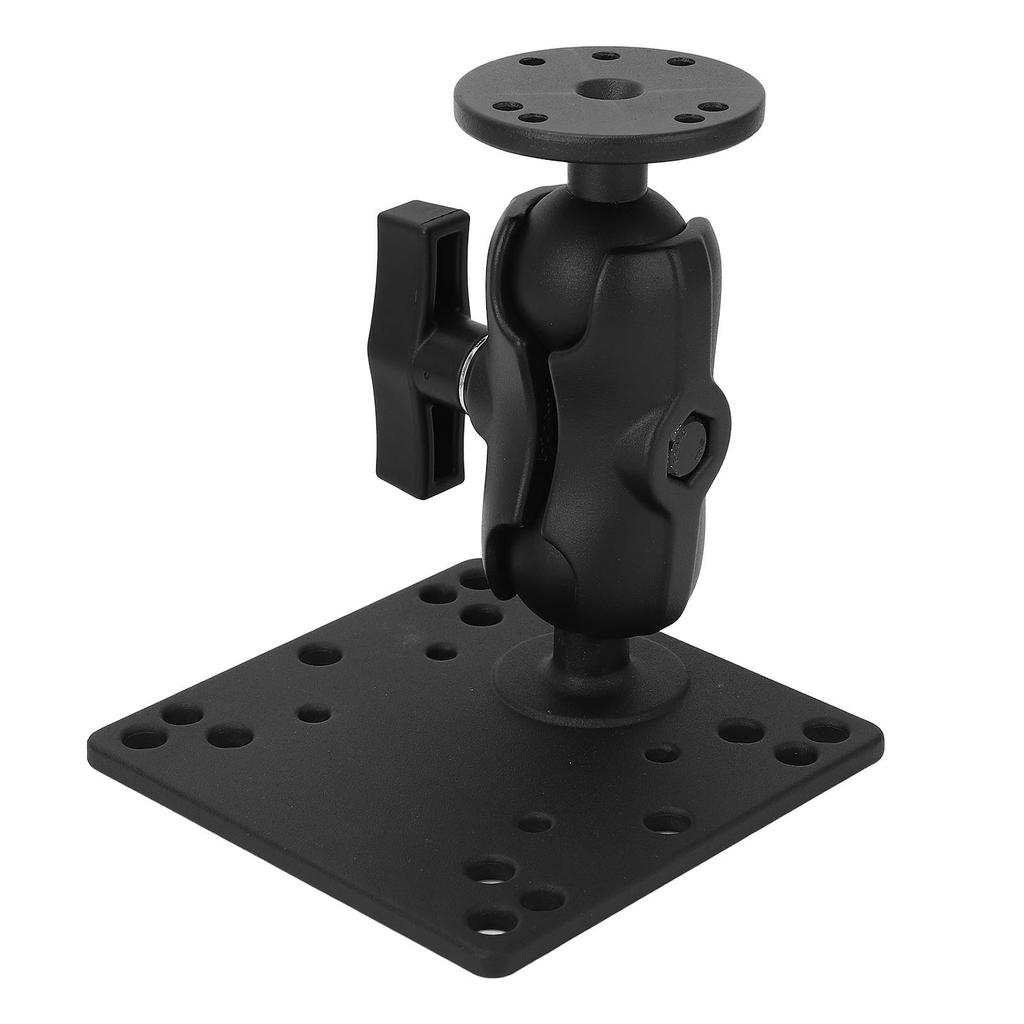 Double Ball Mount Aluminum Alloy Heavy Duty Dual Socket Arm with 1.5 Inch C Size Ball Adapter for Vehicle Truck Boat