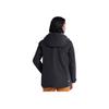 Timberland Solid Color Hooded Zip Three-In-One Jacket Women Jackets Black A63TN-001