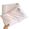 100-Thread Count Pure Cotton Pillowcase Kids Infants Soft Breathable Bedding Cover Blue Embroidered Design