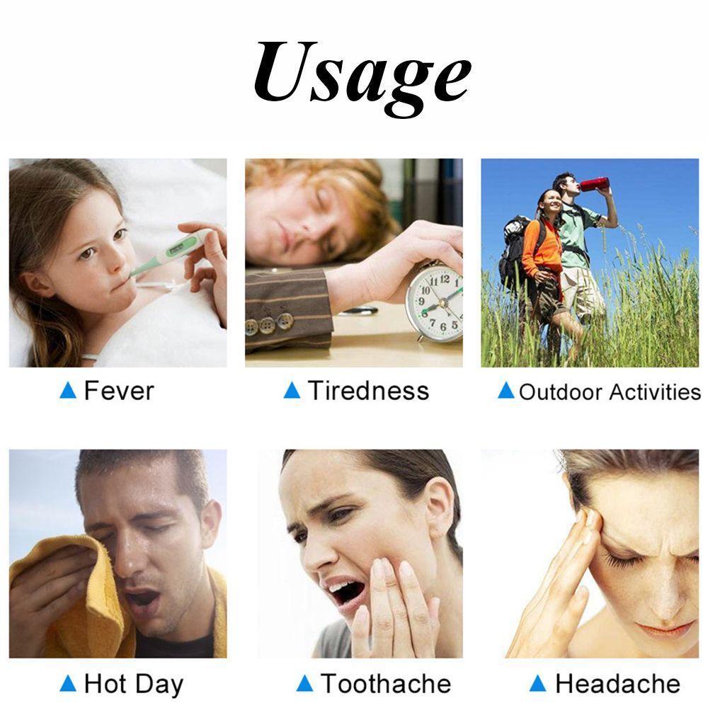 1Bags Plaster Lower Temperature Hydrogel Cooling Patches Baby Heat Cooling Sheets Fever Down Headache Pad