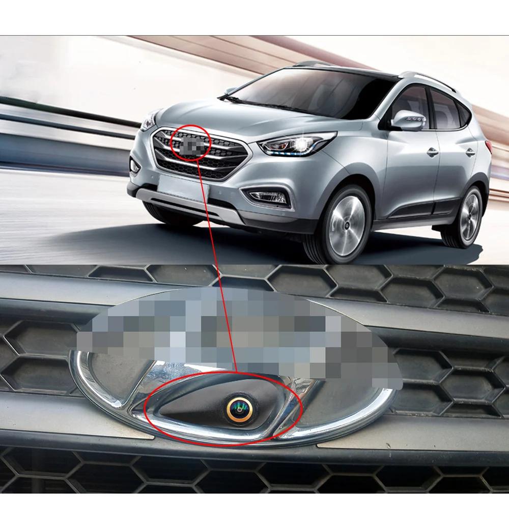 CCD AHD Vehicle Emblem Logo Front View Camera For Hyundai Elantra Verna Accent Tucson IX35 Santa Fe I20 I30 I40 H1