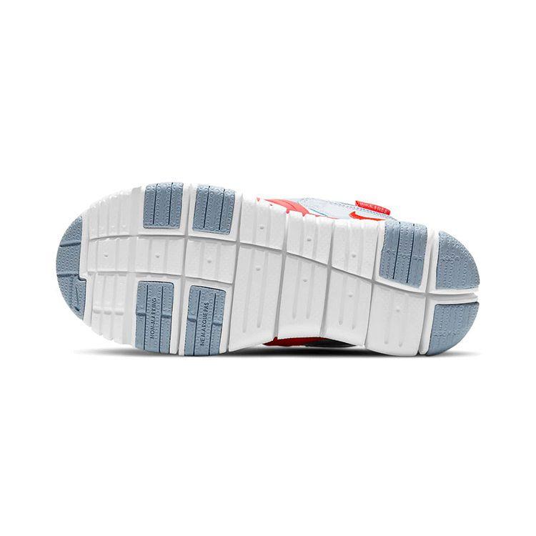 Nike Dynamo Free PS Helles Karmesinrot Kinder-Sneaker Grau Fußball-Grau 343738-026