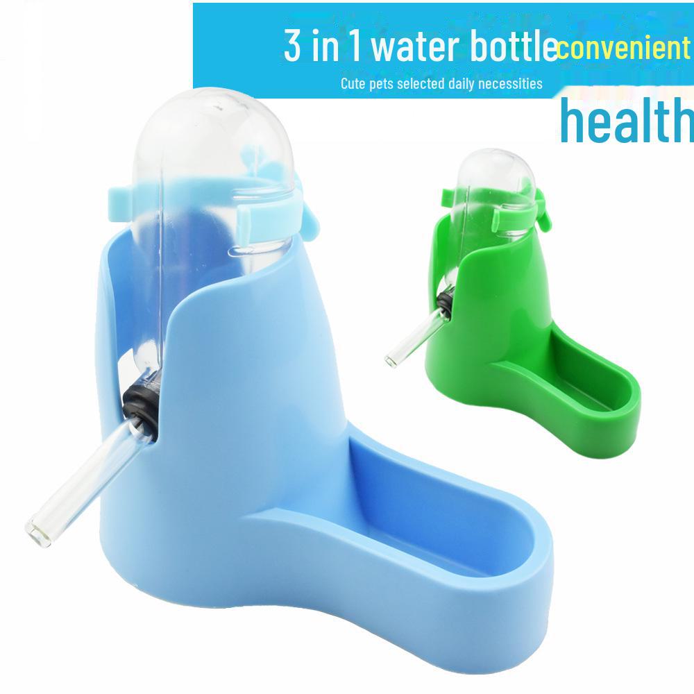 Haustier Wasserflaschen Set: 60ml Spender für Hamster & Kleintiere