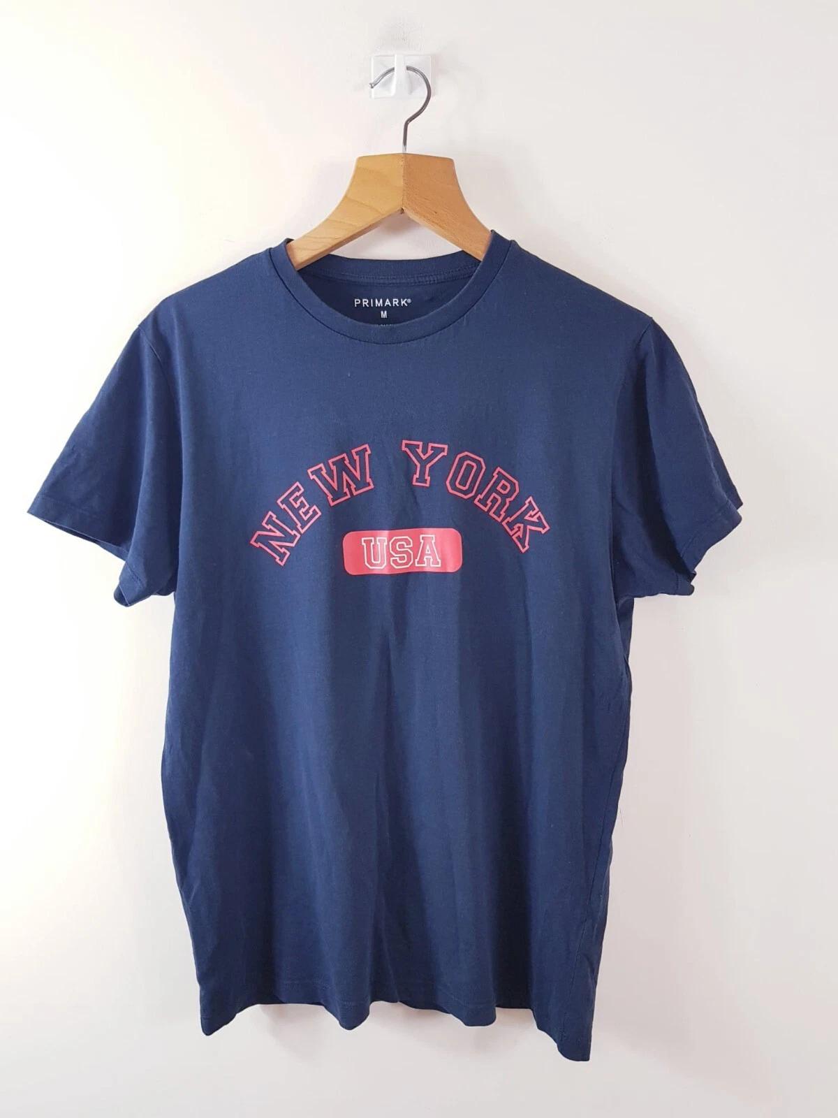 

Medium Fit Mens New York City USA Short Sleeve T shirt 2XL