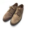 Marks & Spencer Nubuck Leather Plain Toe Shoes Dark Brown 9.5 28.0