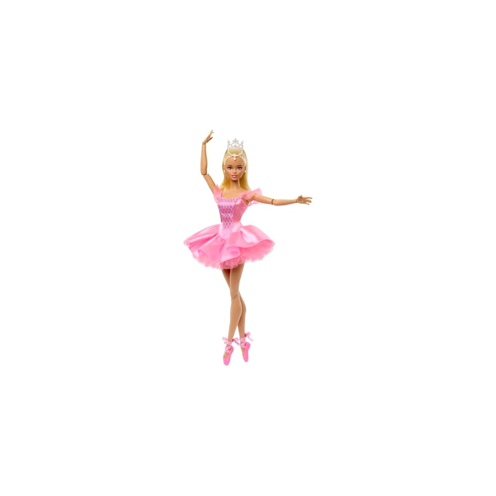 

Barbie Ballet Wishes Signature Doll Set with House and Accessories for Ages 6 and Up Pink
