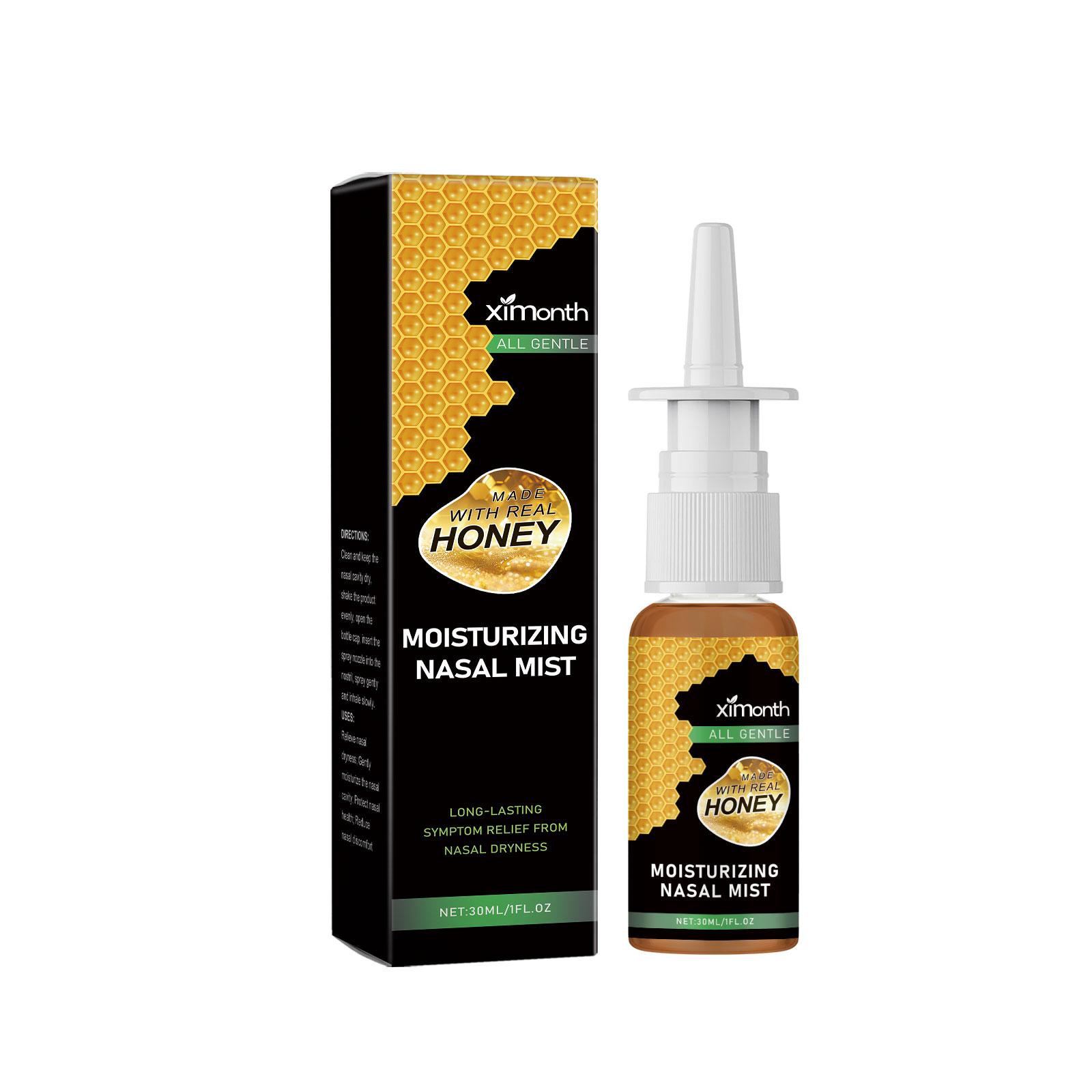 Ximonth Dryness-Relief Moisturizing Nasal Spray Gentle Ingredients for Nasal Cleansing and Comfort Care Nasal Spray