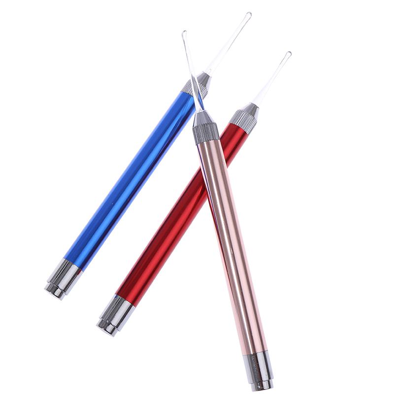 1Pcs Ear Wax Remover Led Flashlight Tweezer Earpick Curette Cleaner Ear Cleaner