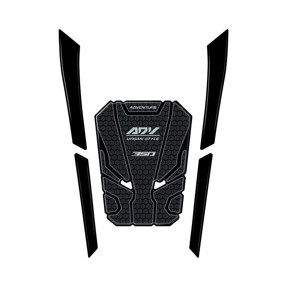 2023 Adv350 Stickers Motorcycle 3D Resin Epoxy Sticker Protection Kit Tank Pad Anti Scratch Decal For ADV 350 2022-2025