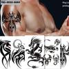 Autocollants de Tatouage Temporaire Imperméables Petit Bouquet de Fleurs Fraîches pour le Bras