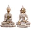Thailand Buddha Statue Sculpture Table Art Home Room Decoration Suitable for Office Wine Cooler Decor