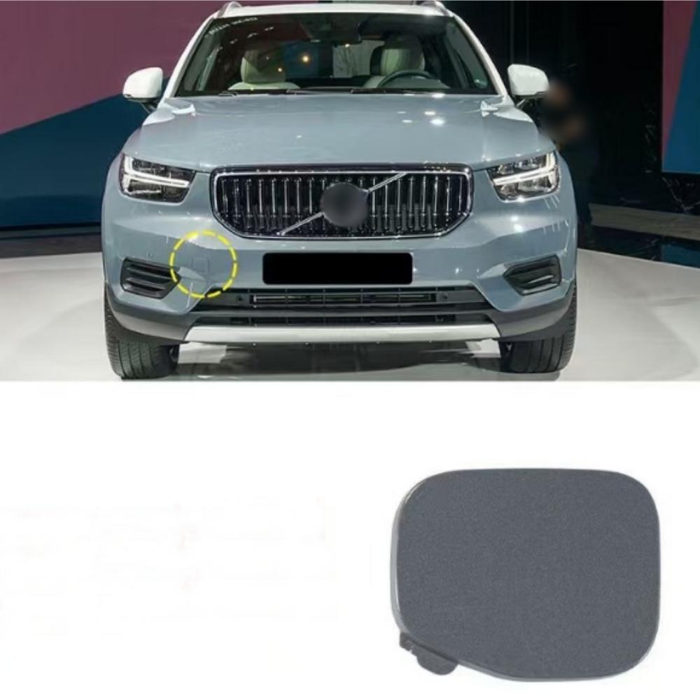 Para 2018-2022 Volvo XC40 Tapa de Gancho de Remolque Cubierta de Tracción para Parachoques Delantero