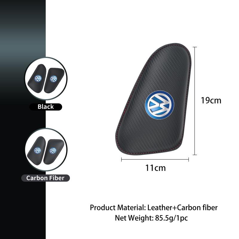 T23-Car Knee Pad Elbow Pillow Leg Cushion Hand Support Accessories For Volkswagen VW Passat Golf Tiguan Scirocco Jetta T-ROC Touareg