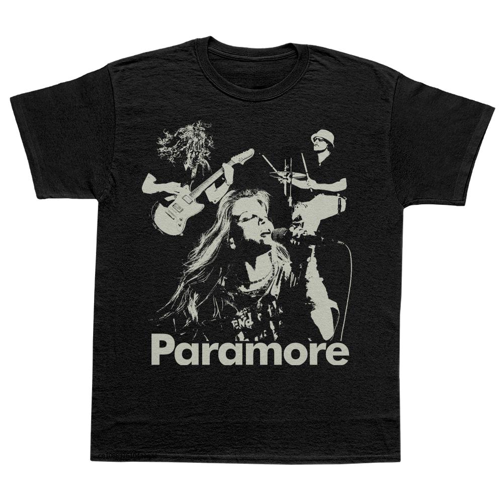 Rock Band Paramore T-shirts on Doctors Orders X-ray Hayley Williams Tour Doodle Art Vintage Men's Women Short Sleeve Cotton Tops