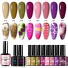 Nail Art Sponge Stamp Set Solid Color Potting Gel Gradient Blush Painting Polish DIY Tool
