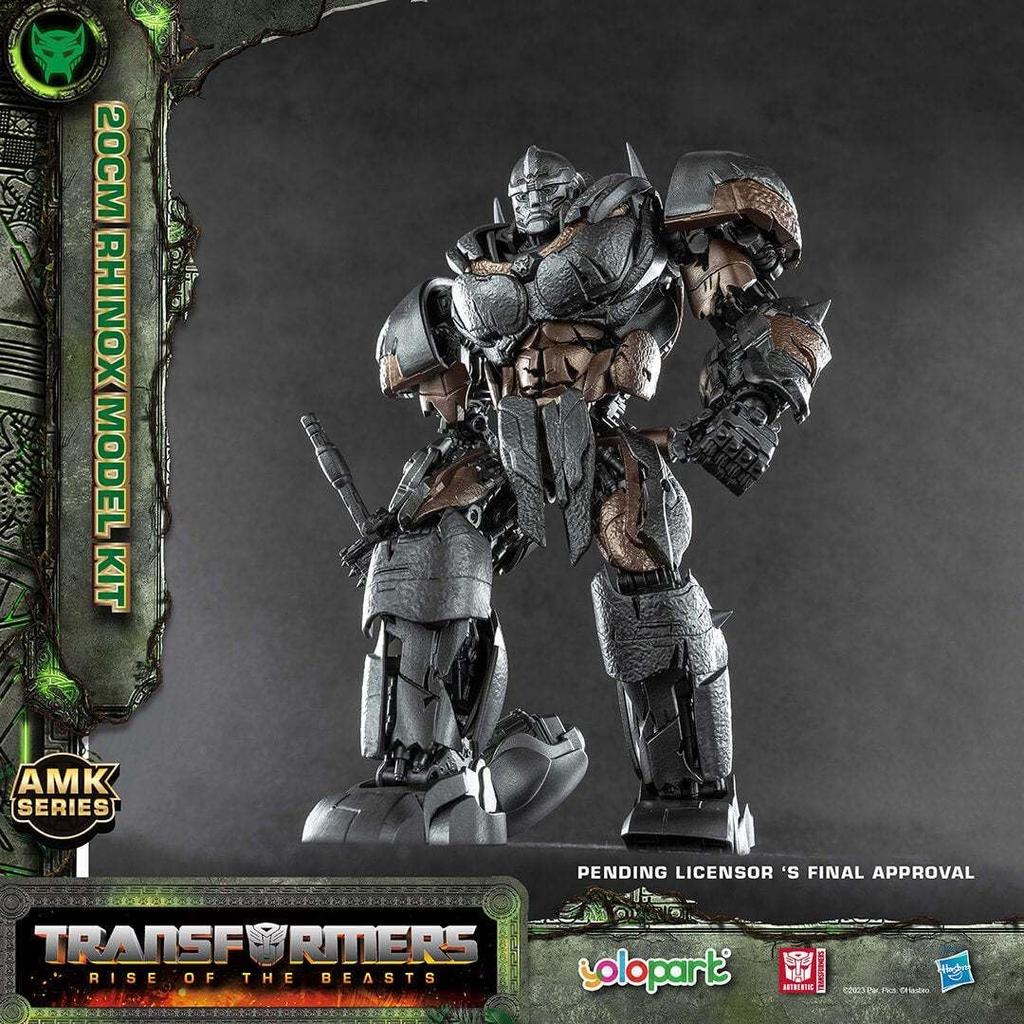 Box damaged YOLOPARK AMP Series RHINOX Rhinox Height 20cm Easy Assembly Plastic Model SOSKILL Transformers [ToyBase]