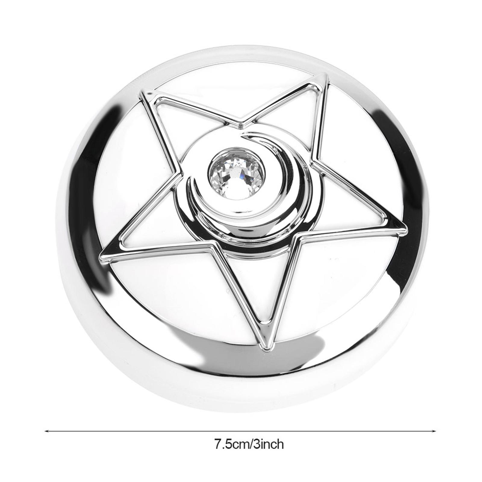 

Портативный контейнер для контактных линз с зеркалом, пятиугольной формы, контейнер для линз, футляр, розовый белый